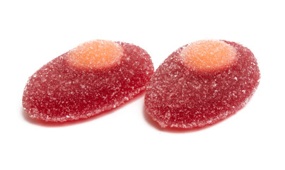 jelly candies isolated