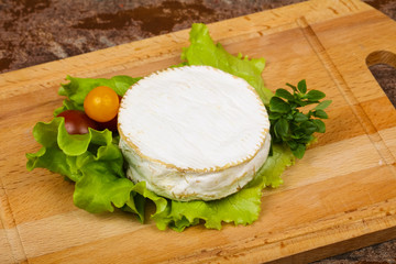 Delicous camembert cheese