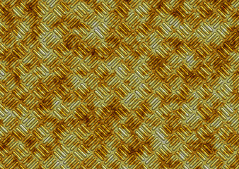 metal grate panel plate with dirt