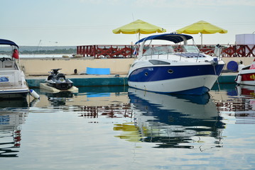 Obraz premium boats in harbor