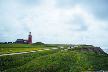 Leuchtturm an der Küste von Dänemark