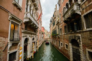 Fototapeta na wymiar Venice cityscape - Italy - architecture background 