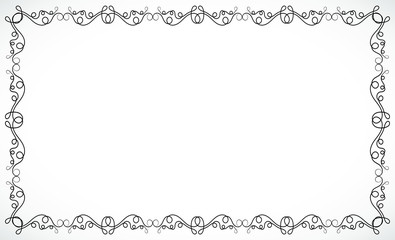 Frame for design drawn in vector illustration eps 10