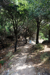 to get off the trail