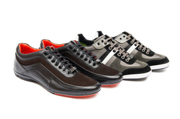 Sporty shows isolated on white background