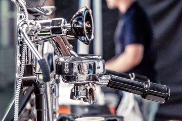 Obraz premium Barista Cafe