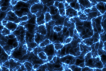 Lightning bolts radiatingas a  background