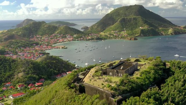 Aerial of Guadeloupe, France (2018)