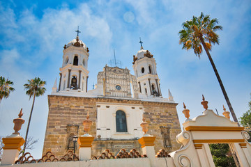 Tlaquepaque scenic churches in a landmark historic city center