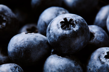 Obraz premium Ripe and sweet blueberries