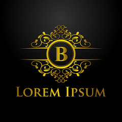 Luxury logo template