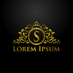 Luxury logo template