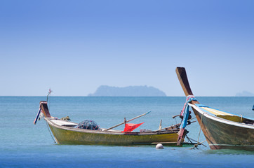 Traditional boats in Thailand
