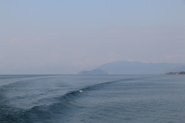 竹生島クルーズからの景色