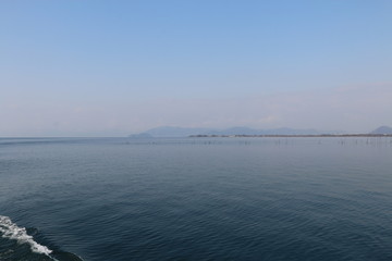 竹生島クルーズからの景色