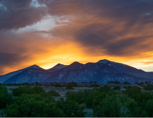 San Francisco Peaks Sunset 1