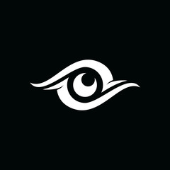 Simple Eye Logo Template