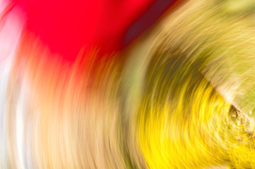 Red and yellow nature motion blur background 