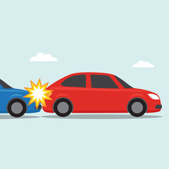 Car accident risk icon
