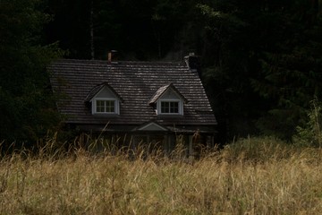 Fototapeta premium Cabin in the Woods