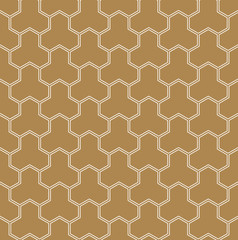 Seamless pattern based on Japanese ornament Kumiko