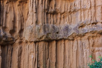 Beautiful rock cliffs
