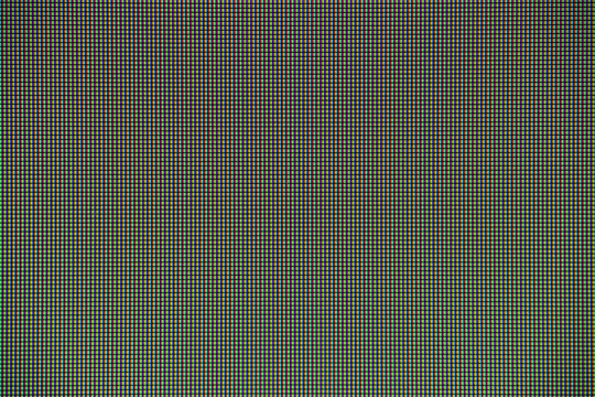 LED lights from computer monitor screen display panel for graphic website template. electricity or technology idea concept design.