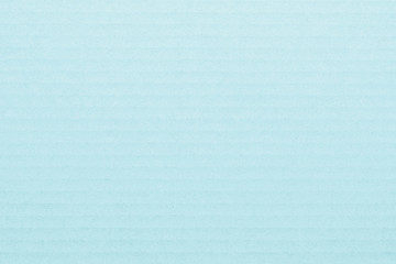 Light cyan blue color tone corrugated cardboard paper texture patterned background