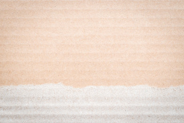torn brown color cardboard paper detail texture patterned background