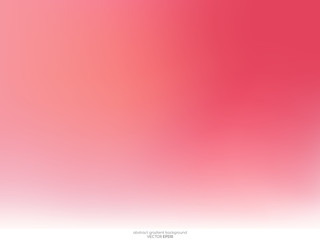 Vector abstract blurred gradient pink and red curve background. in concept of love, sweet, valentines day.