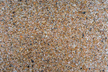 Cork board background or pattern with selective focus