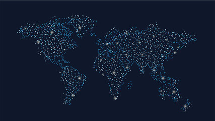 Shiny world map