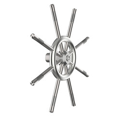 Obraz premium Vault door isolated