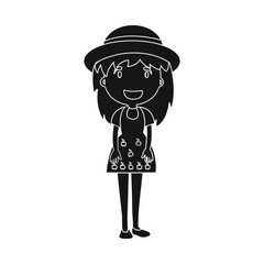 Vector design of farm and agriculture symbol. Set of farm and plant stock vector illustration.