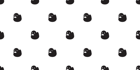 duck rubber seamless pattern vector ducky isolated cartoon illustration bird bath shower repeat wallpaper tile background gift wrap paper