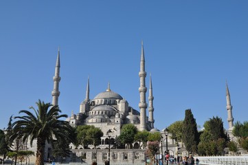 Fototapeta na wymiar Mezquita azul