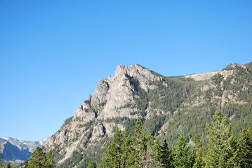 Fototapeta na wymiar Beartooth Montains, Montana