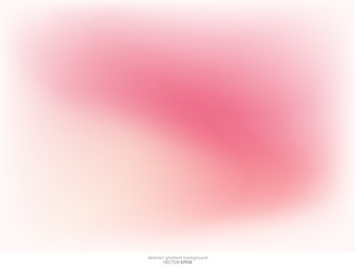 Vector abstract blurred gradient pink and red curve background. in concept of love, sweet, valentines day.