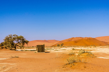 Desert sand dune cottage namibia