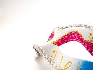 Festive mardi gras venetian carnivale