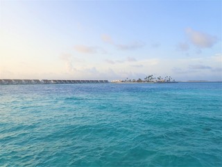 Maldive island resort hotel