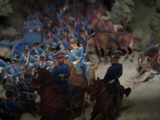 diorama franco-allemande 1870