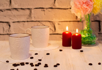 Aromatic coffee for a cozy evening