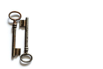 old keys, two, count to five