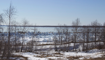 The mighty Siberian river Yenisei