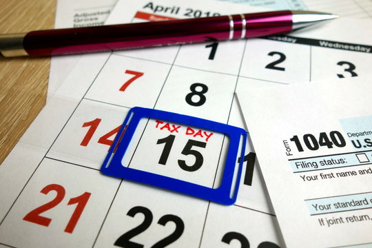 Tax Day - April 15 2019