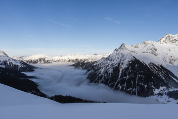 Winter Austria Mountains