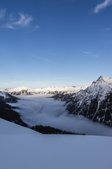 Obraz premium Winter Austria Mountains