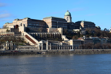 Naklejka premium Budapest - Buda Castle