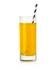orange juice in glass